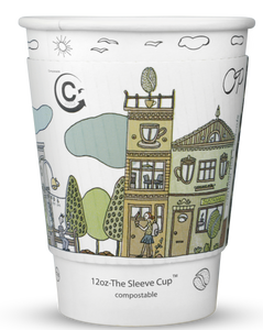 12oz Compostable Coffee Cup